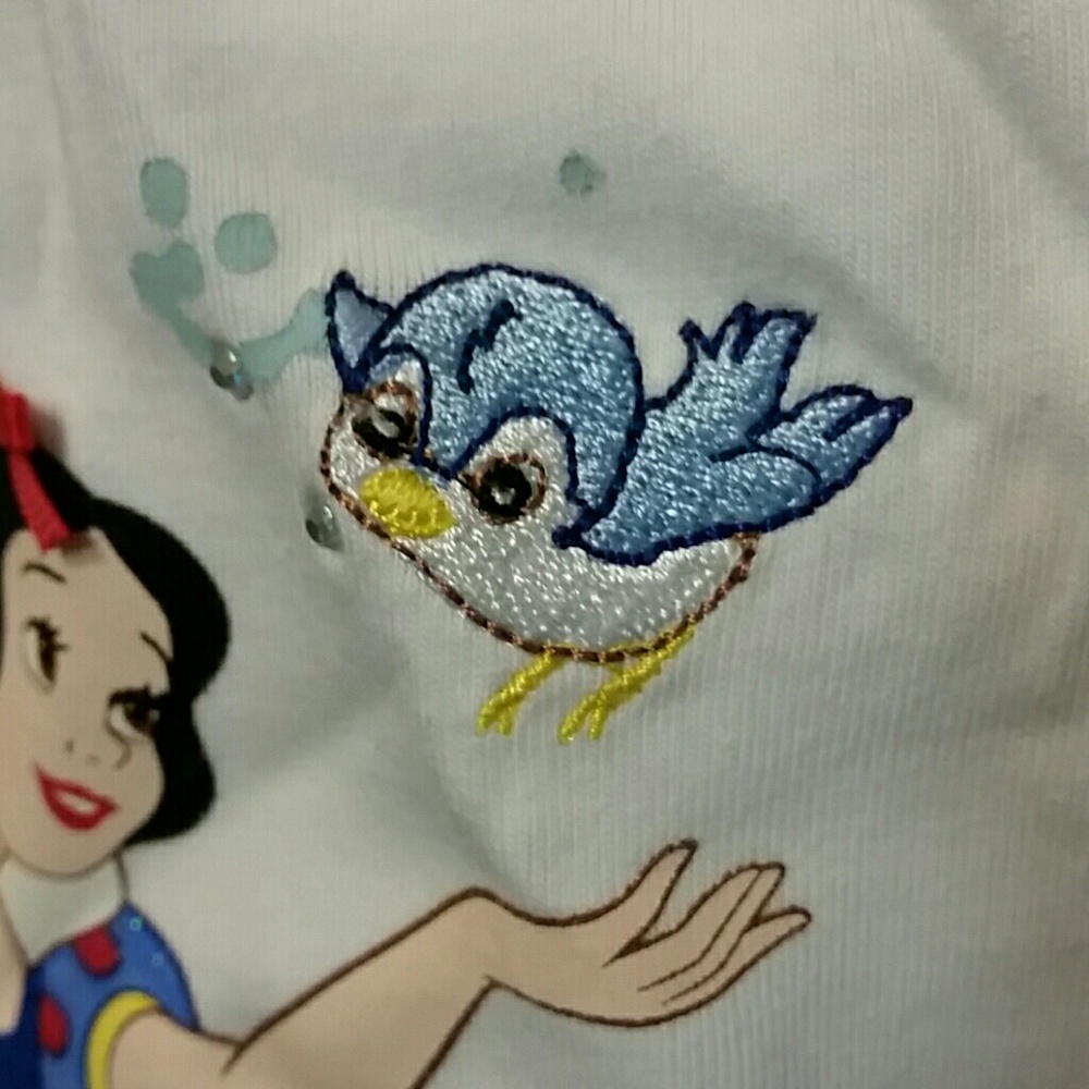 Disney Snow White embroidered shirt - Picture 3 of 8